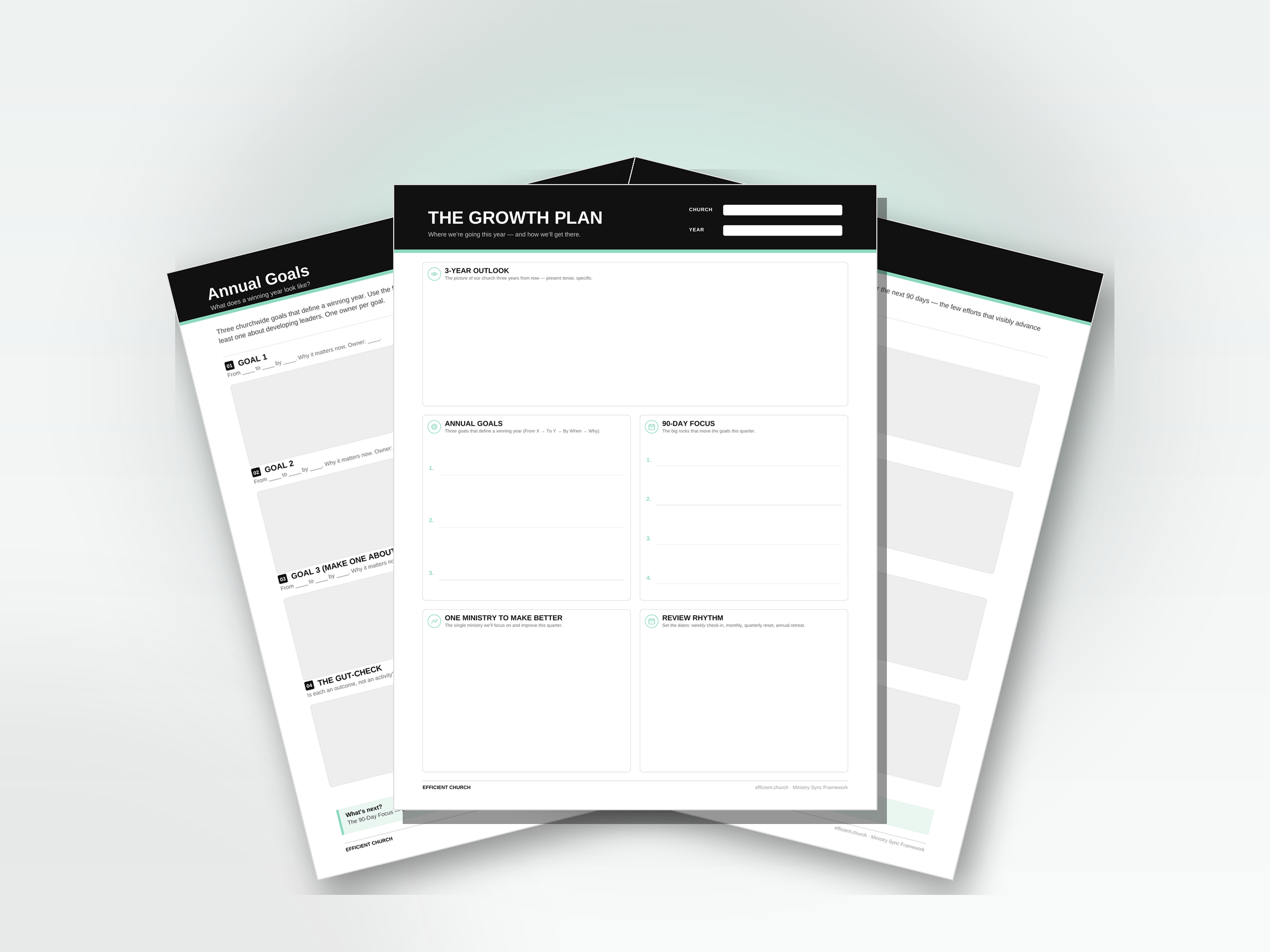 Growth Plan Kit worksheets